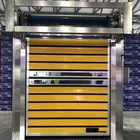 Cheap high performance automatic fast acting aluminum alloy rapid roller shutter door with CE certificates