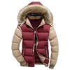 2016 new men's cotton casual men's winter coat thickening wholesale