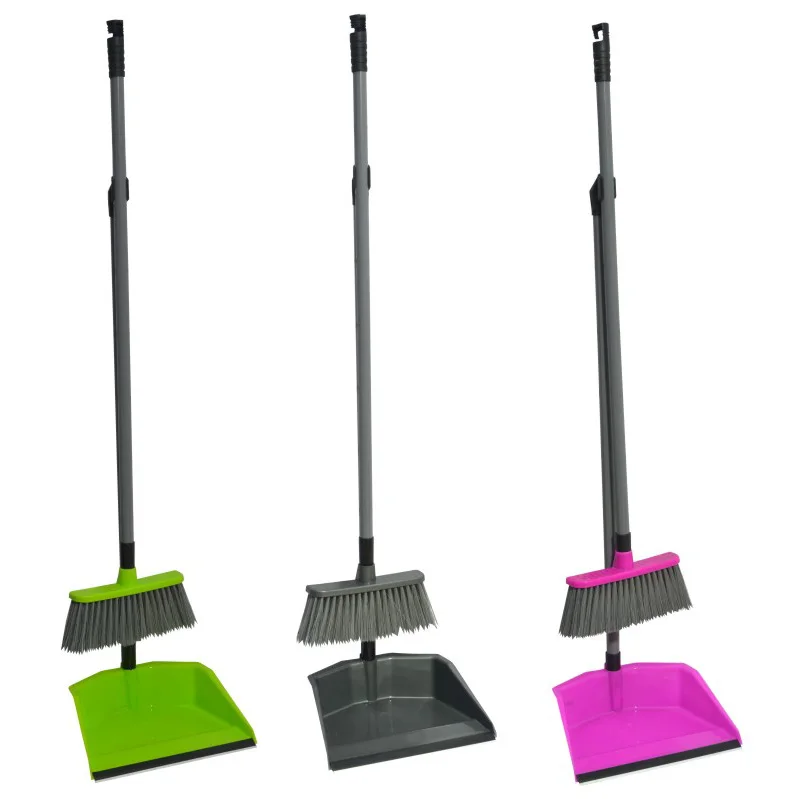 Buy Long Handled Plastic Dustpan And Broom Set C010 Bestsuppliers