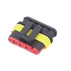 1.5 series 5 hole female connector waterproof connector PBT plastic material 282089-1