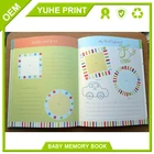 Hardcover DIY colorful art paper digital printing my first year baby record book