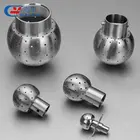 Static Spray Balls, clamped rotary cleaning spray ball