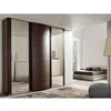 Build-in Mirror Modern Design Customized Bedroom Closet Wooden Affordable Wardrobe