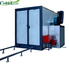Surface treatment equipment manual production powder coating gas heat curing oven