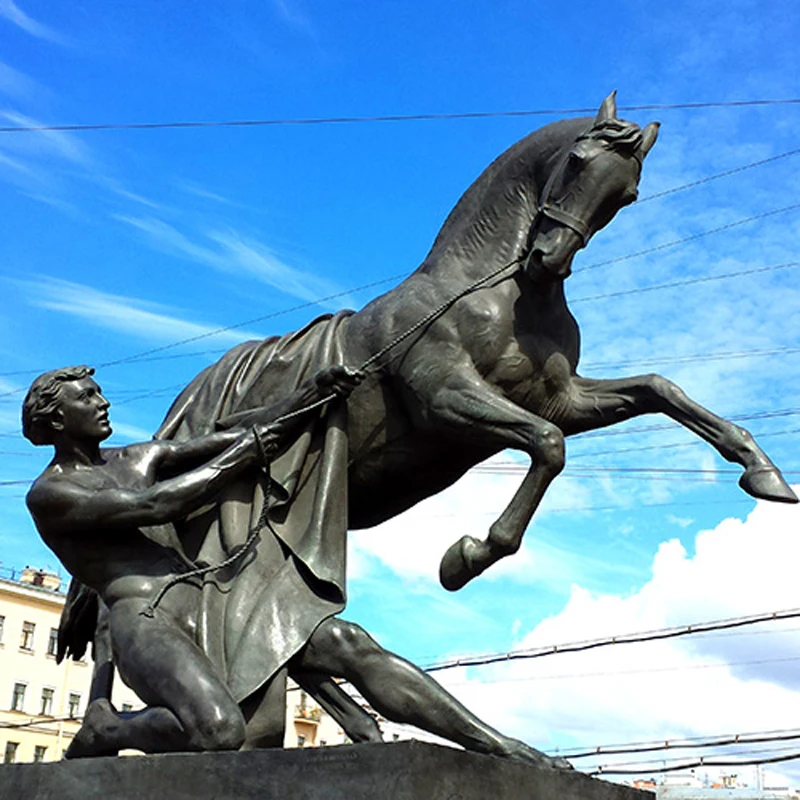 Estatua Famosa De Tama O Real Estatua De Guerrero Medio Hombre Desnudo