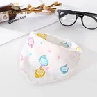 Baby Bandana Bibs 100% Cotton Muslin Reversible and Super Absorbent Drool Bibs
