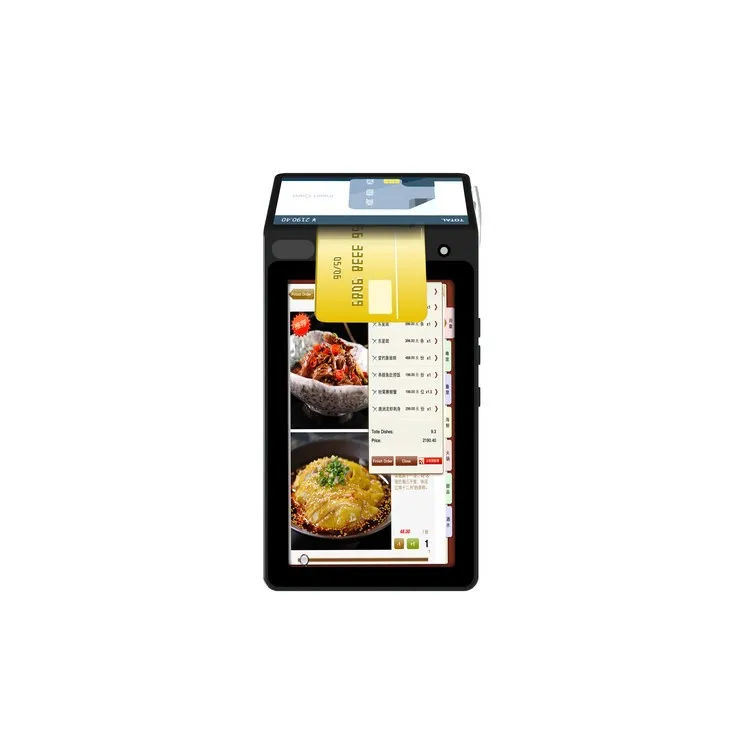 ZKC PC900 Android NFC QR Code GPRS Touch Screen POS Terminal