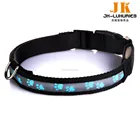 new pet supplies design nylon flashing led pet collar for dog