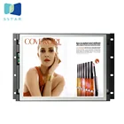 15 inch lcd open frame advertising screen with motion sensor for supermarket gondolas