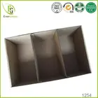 plain brown 3 ply folded cardboard box with slot for auto parts packaging
