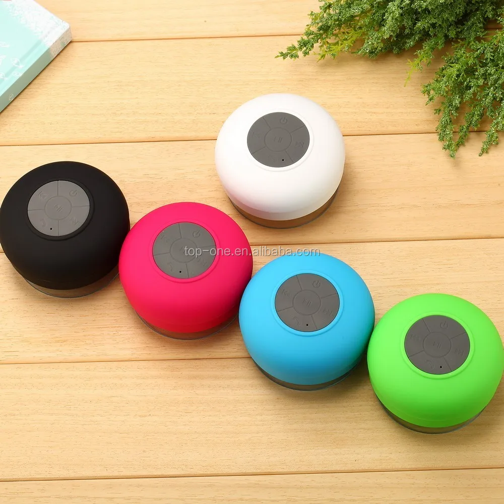 Bts 06 Round Shape Water Resistant Speaker Wireless Ipx4 Waterproof Shower Bluetooth Speaker With Suction Cup Buy Waterproof Speaker Bluetooth Speaker Shower Speaker Product On Alibaba Com