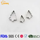 Hot selling stainless steel Christmas tree baking cut and cookies mold set from Chinese Top manufacturer