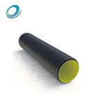 High Quality Double Wall 8 Inch Yellow Color Inner Twin Double Wall Corrugated Drain Pipe