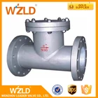 WZLD Vertical Basket Strainer ASME B16.34 Stainless Steel Deep Carbon Steel T Strainer Valve