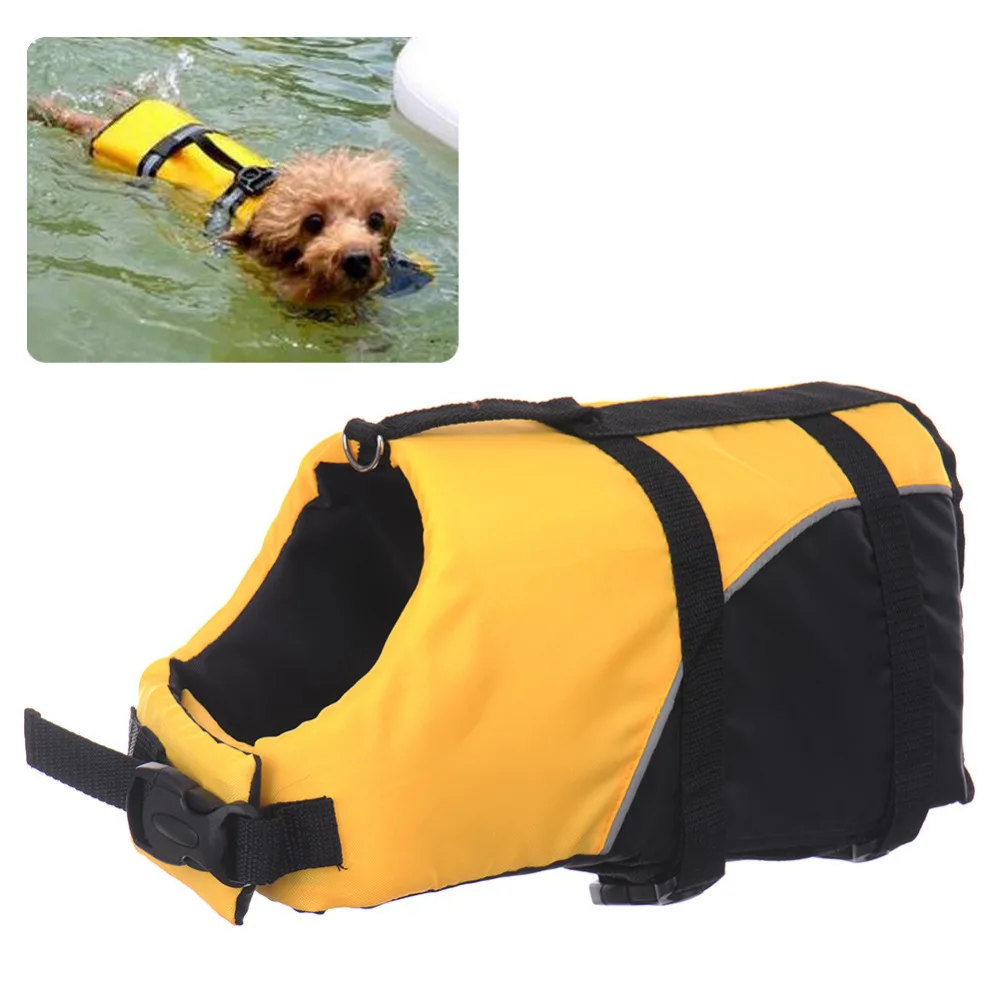 New Pet Dogs Swimming Life Jackets Three Sizes Dogs Safety Clothes High Quality pet dog products Free Shipping