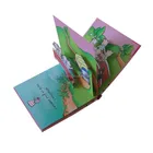 Children board pop-up story book, English children books printing
