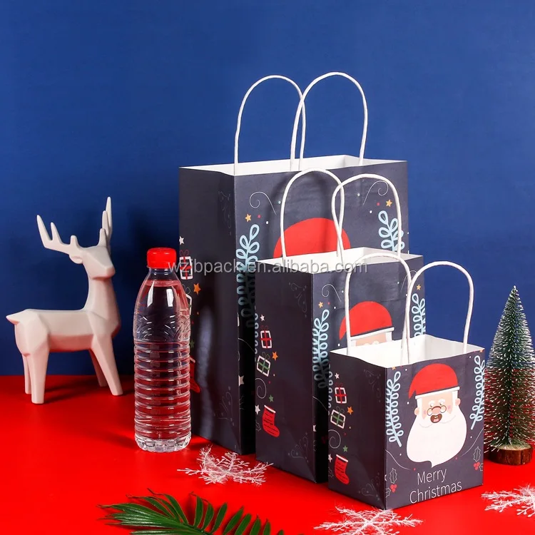 merry christmas paper bags