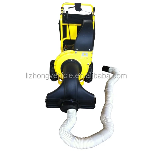 China Best 6.5hp Selfpropelled Or Hand Push Leaf Vacuum,Leaf Vacuum