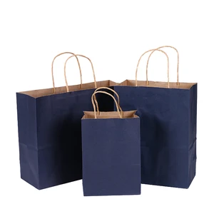 eco-friendly gift craft brown kraft paper bag