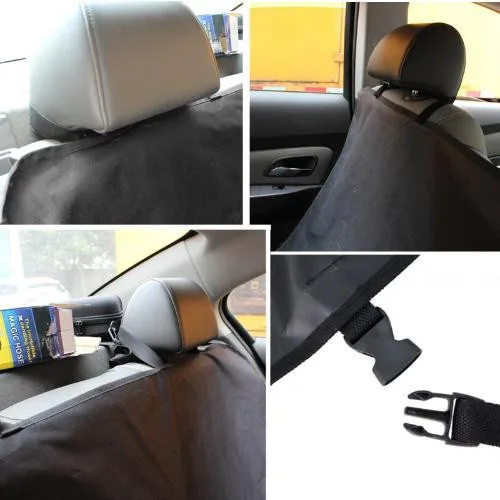 New Pet/Cat/Dog Seat Cover Waterproof Mat Car Back Seat Cover Bench Protector with Belts