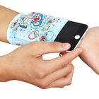 Black Green Phone Holder Sports Cycling Mobile Phone Wrist Arm Bag
