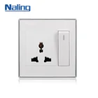 Naling Export Goods Electrical 13A Household Wall Switch Socket