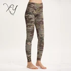 Fitness Yoga Legging Custom Logo Camouflage High Waist Yoga Tight Pants