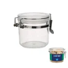 BPA Free Food Grade Plastic Snacks Container Acrylic/PS Seal Pot Set