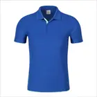 customized logo blank mens long sleeve polo shirts
