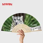 Hand Folding Fans Folding Hand Fan Custom Printed Personalized Hand Held Folding Fans