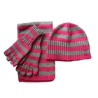 Custom Design Baby Winter Hat Scarf Glove Sets For Kids
