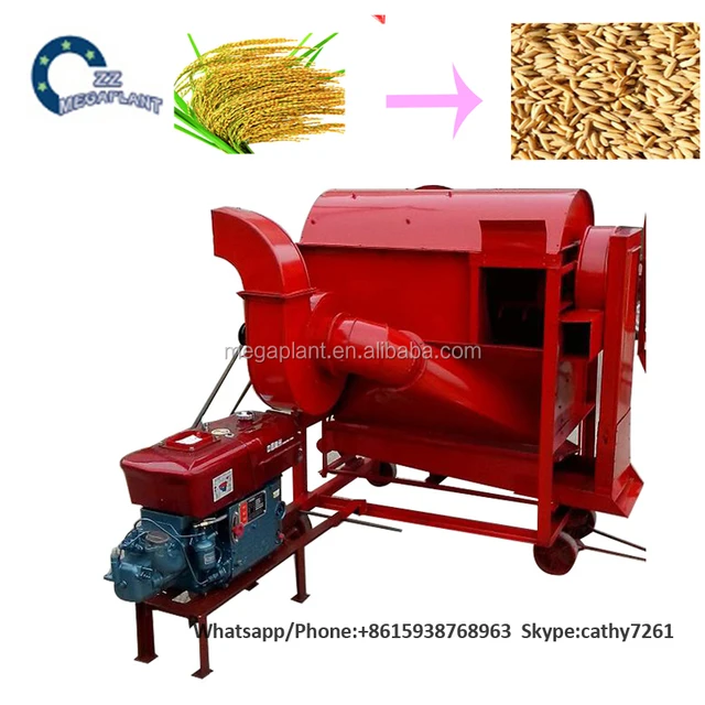 small millet rice threshing machine/paddy thresher/paddy