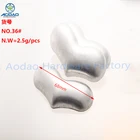 Special shape fabric covered buttons for garment clothing