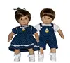/product-detail/american-girl-bitty-twin-doll-clothes-15-navy-polka-dot-matching-set-134358738.html