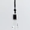 8ml round Glass Perfume Car Diffuser Bottle with hanging string