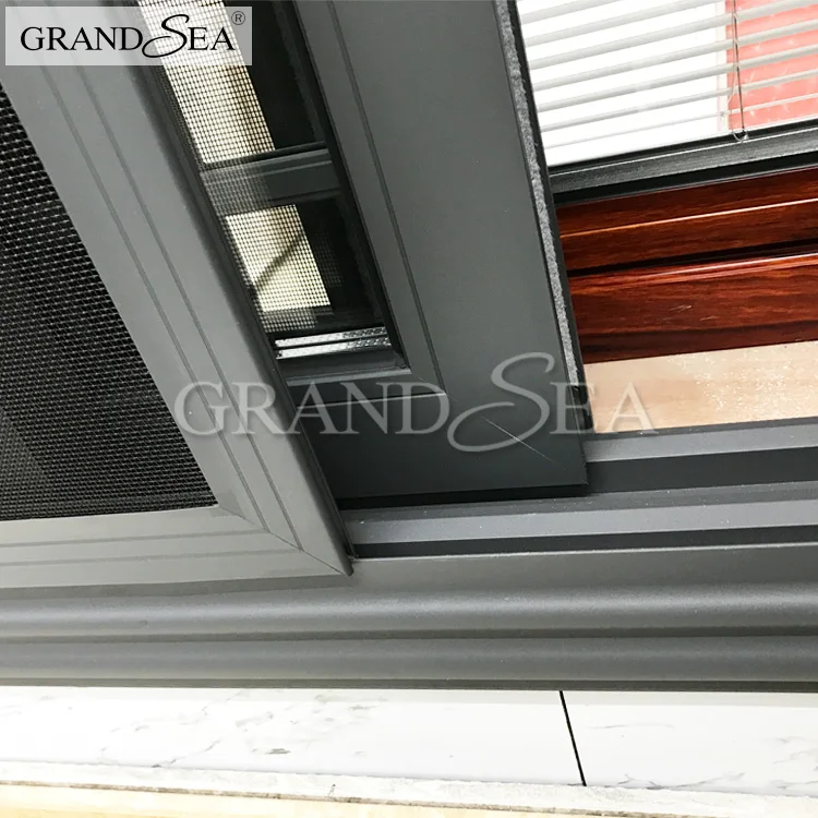 Manufacturer cheap waterproof aluminum sliding window price philippines