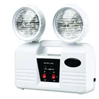 Long-lasting twin head emergency light/emergency charger light