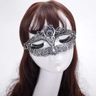 New ladies antique lace mask gold and silver party sexy toy eye mask