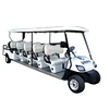 cheap 10+2 seater electric golf cart chassis with CE approved