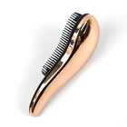 High quality women's plastic hair brush set rose gold detangling brushes At Good Price