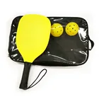 hot sale durable USAPA approved summer outdoor sport custom yellow pickleball paddle