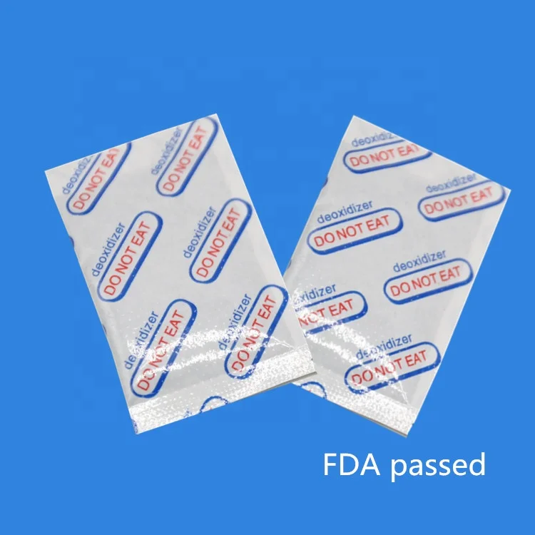 Пищевая железная пудра FDA одобрение 20-2000Cc поглотители кислорода для пищевой упаковки