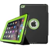 AXBETY 3-layer Protector Case For Apple iPad 2 3 4 6 /Air 2 Case Leather Flip Folio Case For mini 1 2 3 4 Auto Sleep/Wake Stand