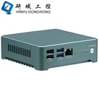 N9227SZ Desktop Wall mout WiFi Intel i7 dual lan 4 USB VGA Linux NUC DC12V mini pc box fanless thin client barebones system