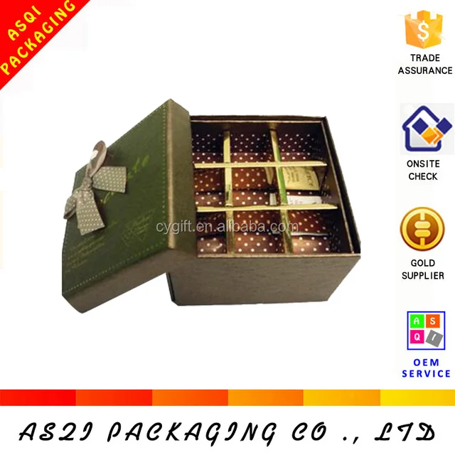 china retail custom fancy paper chocolate gift packaging box