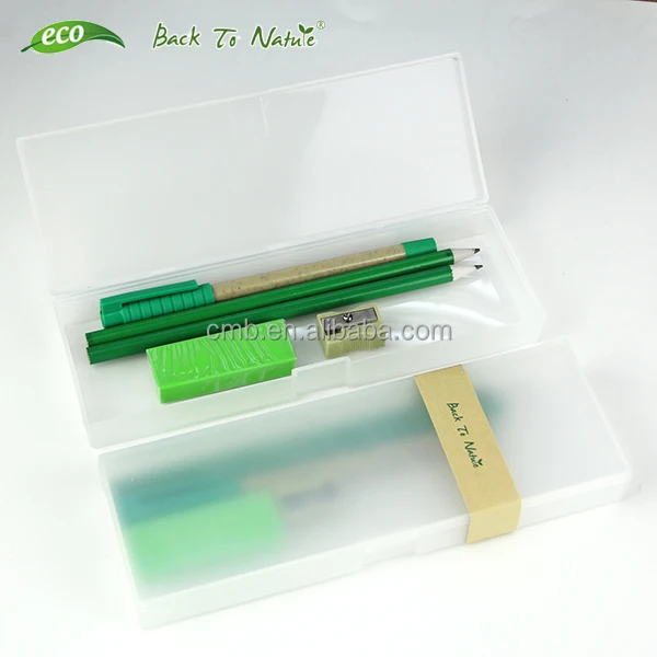 eco-friendly customised stationery set office as corporate gifts