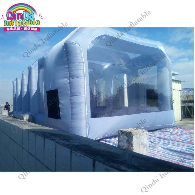 inflatable spray booth paint tent6