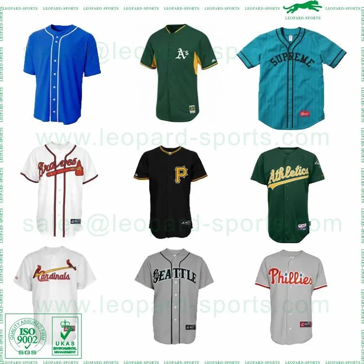 custom fashion baseball jerseys
