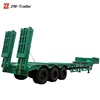 Best price 3 axis drop deck lowboy 80 ton lowbed semi trailer for sale