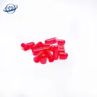 Wholesale Red Transparent Vegetarian Capsules